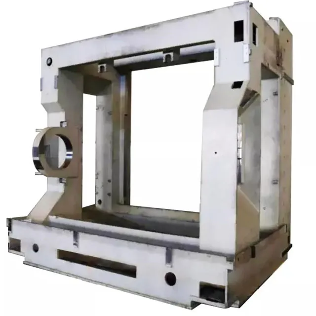 Machine Tool Frame Stainless Steel Part Large Custom CNC Machining and Metal Fabrication Welding Assembly