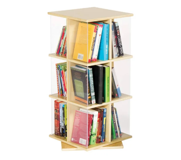 Kids Wooden Toy Display Book Storage Shelf