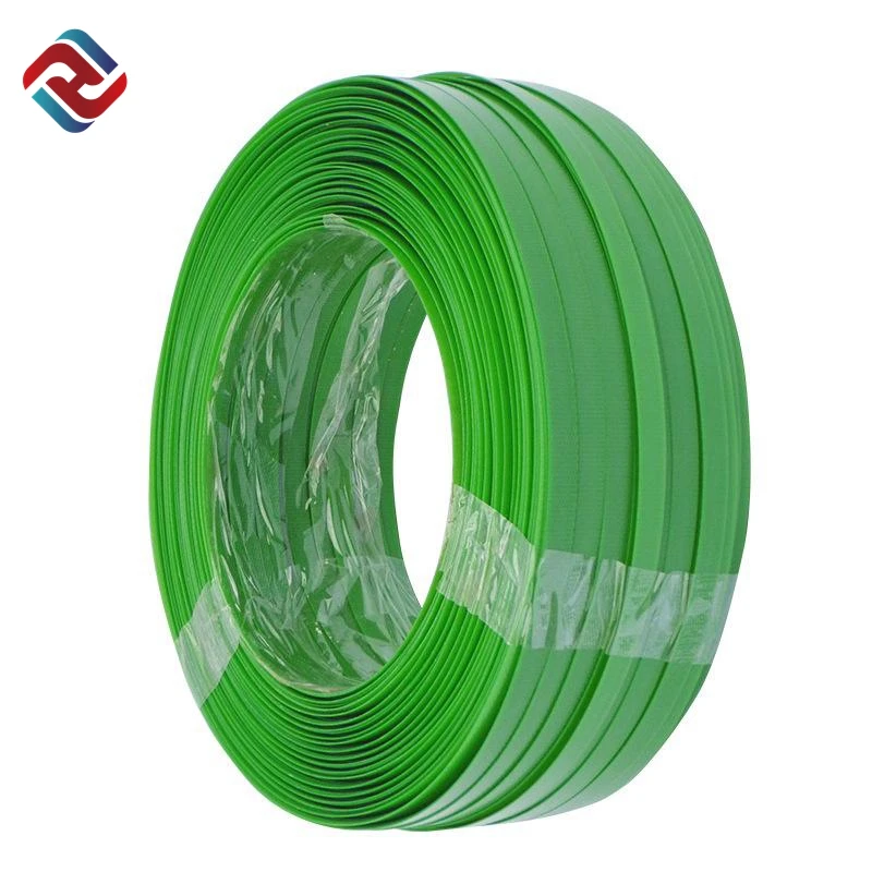 China Factory Hot Selling plastic packing band green pet strap band battery automatic strapping tool 19 mm pet