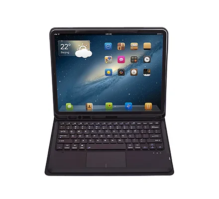 Принимаем Индивидуальные логотипы для ipad pro 12,9 корпус клавиатуры беспроводной трекпад клавиатура