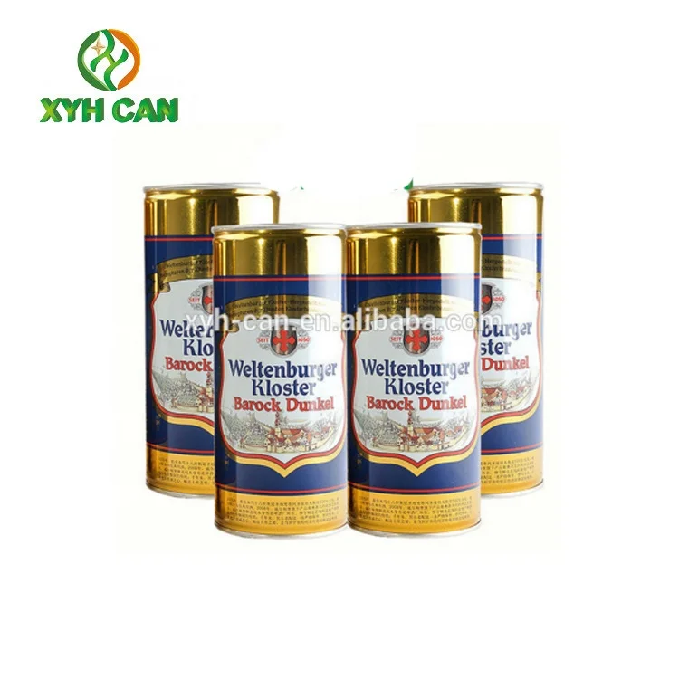 Factory price 1 liter beer tin can wholesale