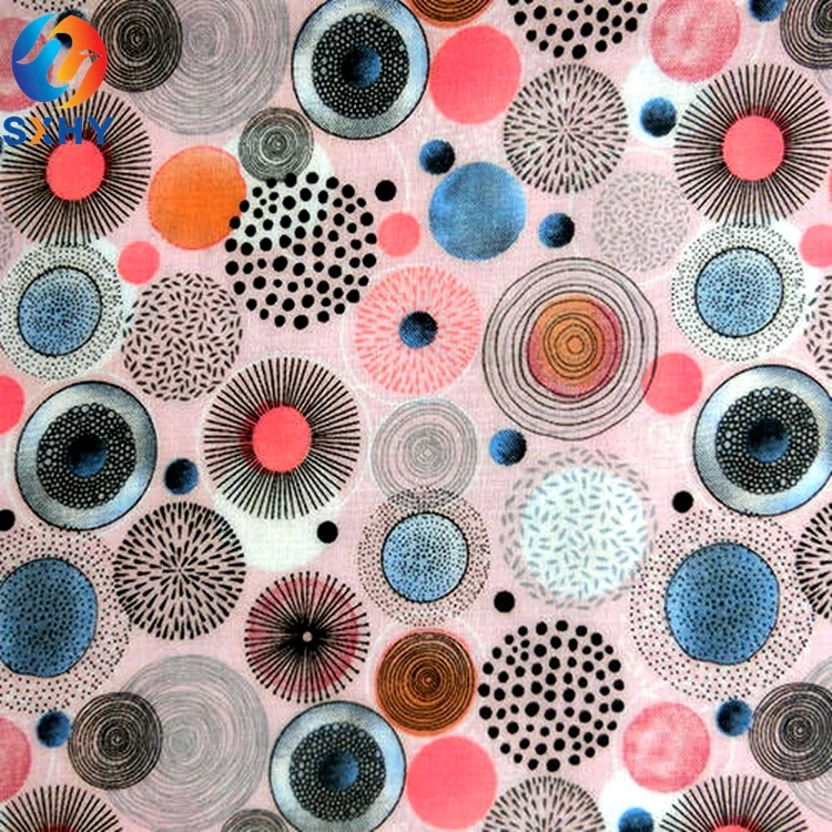 Wholesale JC 100% 50x50 133x100 Waterproof cartoon cotton fabric for kids