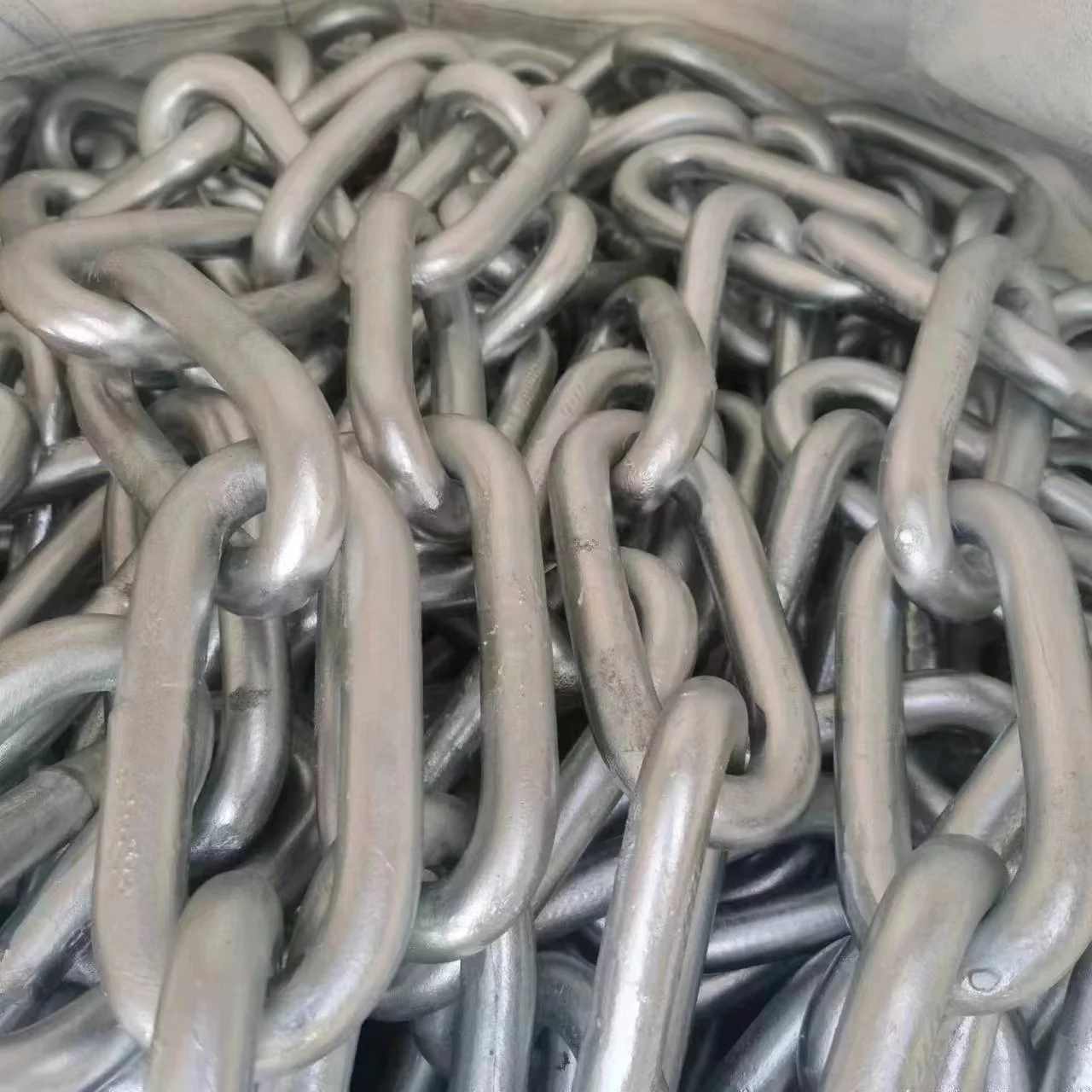 Alloy Steel Welded 10MM 12MM 13MM 16MM 18MM 19MM 20MM 22MM 24MM 25MM Hot Dip Galvanized G43 DIN763 Long Link Chain