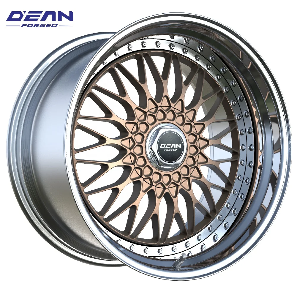 #2002P2 DEAN latest design forged Custom aluminum alloy 2 piece wheel 20 inch car rim for cars modification