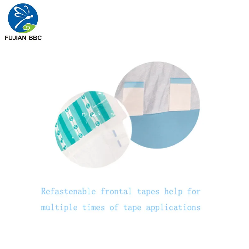 OEM Wholesale Hot Sale Thick Disposable Extra Absorbent Adult Diaper Customized Logo