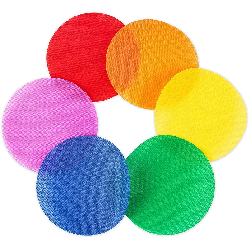 Готовые запасы Лучшая цена 4 дюйма Диаметр 6 видов цветов маркеры ковров