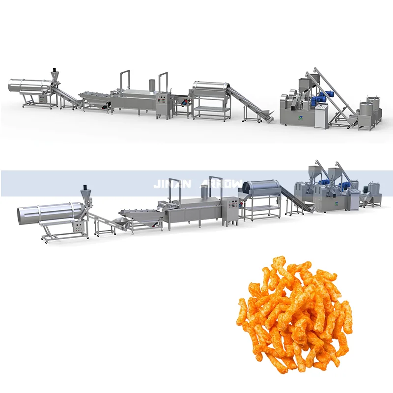 Hot Selling High Quality Food Grade Cheetos Snacks Food Making Machine