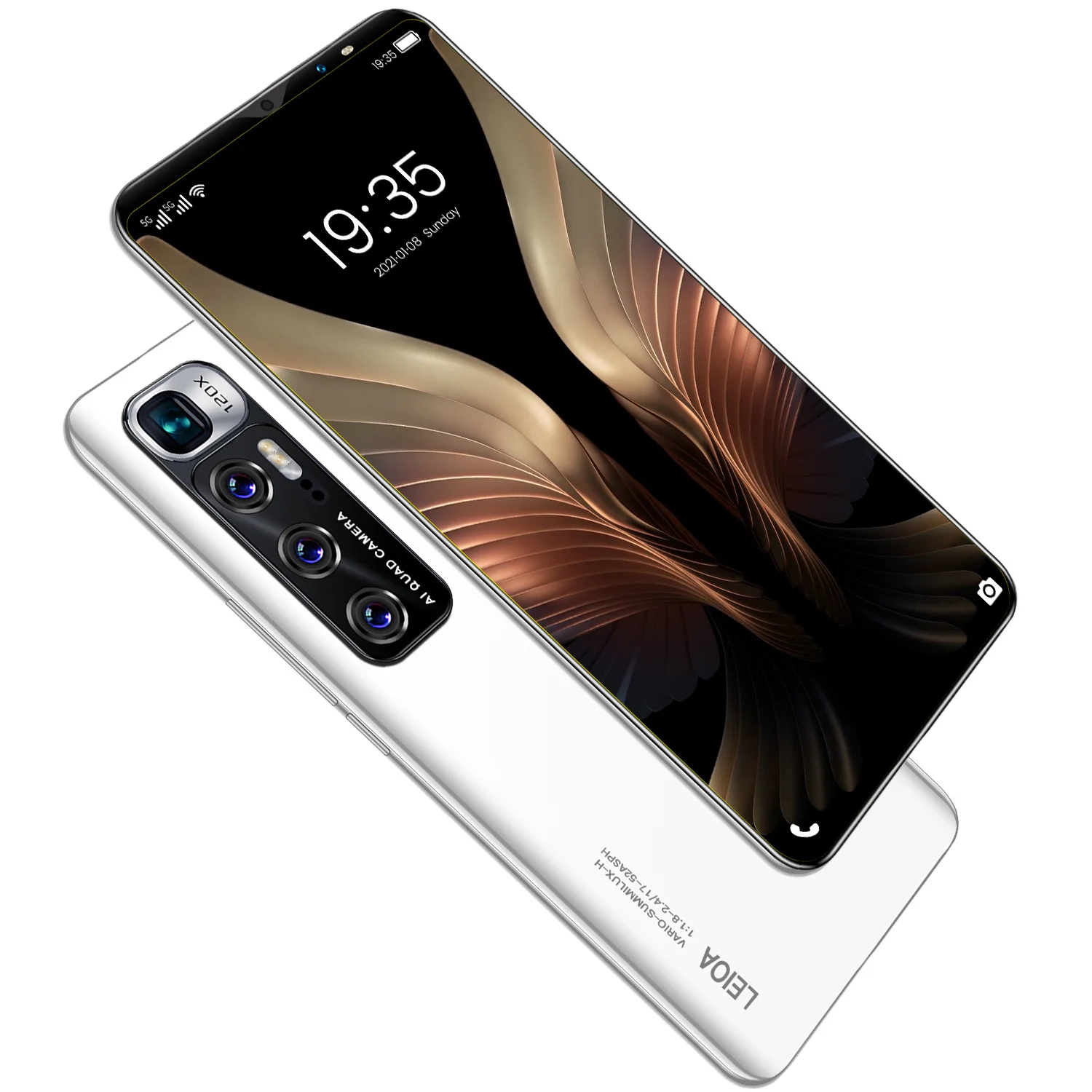  2021 Прямая продажа с фабрики 6 1 дюймовый m10 plus смартфон 8 ГБ + 512 полноэкранный мобильный телефон разблокировка