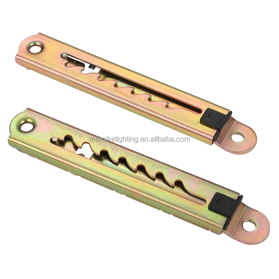 Reclining Sofa Pillow Seat Headrest Lift 7 Gears Connector Hinge Locking Hinges for Beauty Bed Headrest Hinge Sliding Table Rail