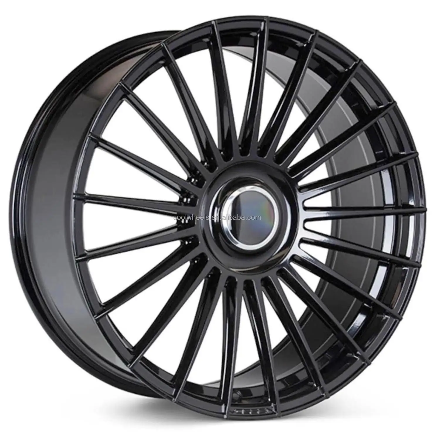 Bku racing Polished spokes forged alloy wheels rims 5x114.3 wheels 18 19 20 21 22 inch for tesla wheels model Y X Lexus infiniti