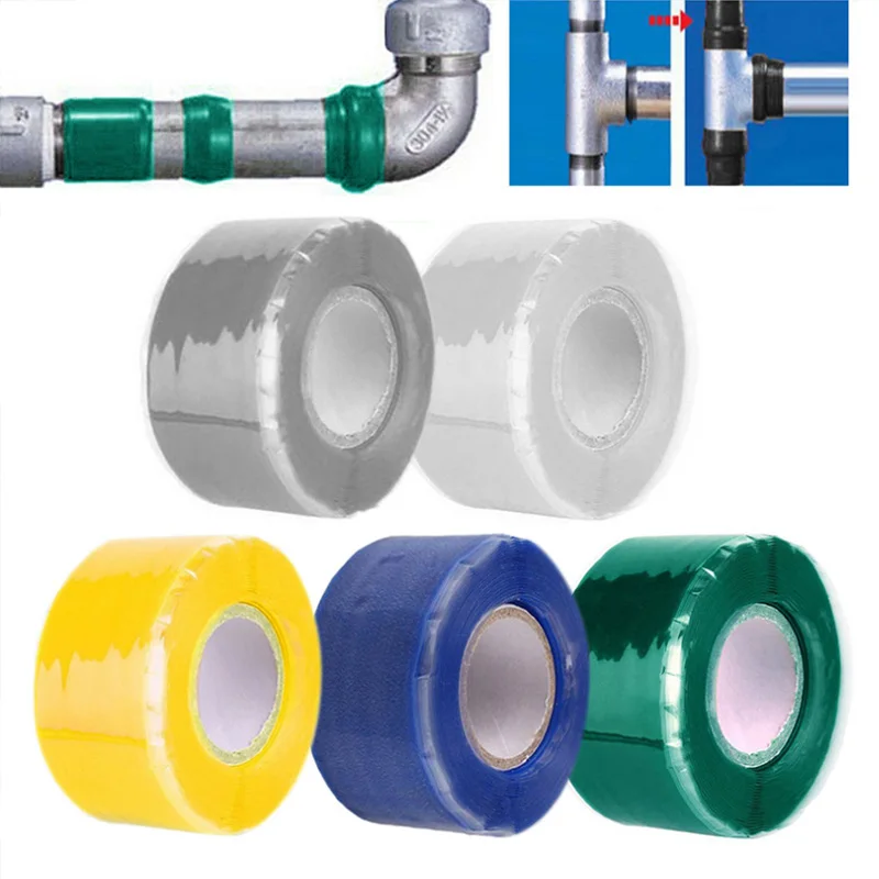 WATERPROOF AND FLEXIBLE SELF FUSING SILICONE RUBBER TAPE FOR PIPE REPAIR AND CABLE SEALING