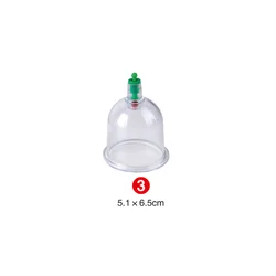 Прямая поставка с завода: вакуумные чашки для терапии Hijama #1 #2 #3 #4 #5 #6