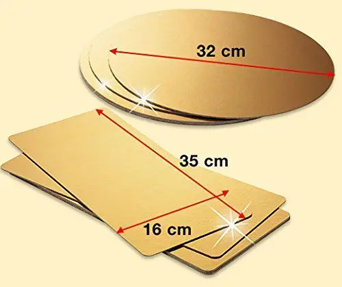 Paper Round 10 Inch Cake Tray Cardboard Food Trays Mini Cake Boards