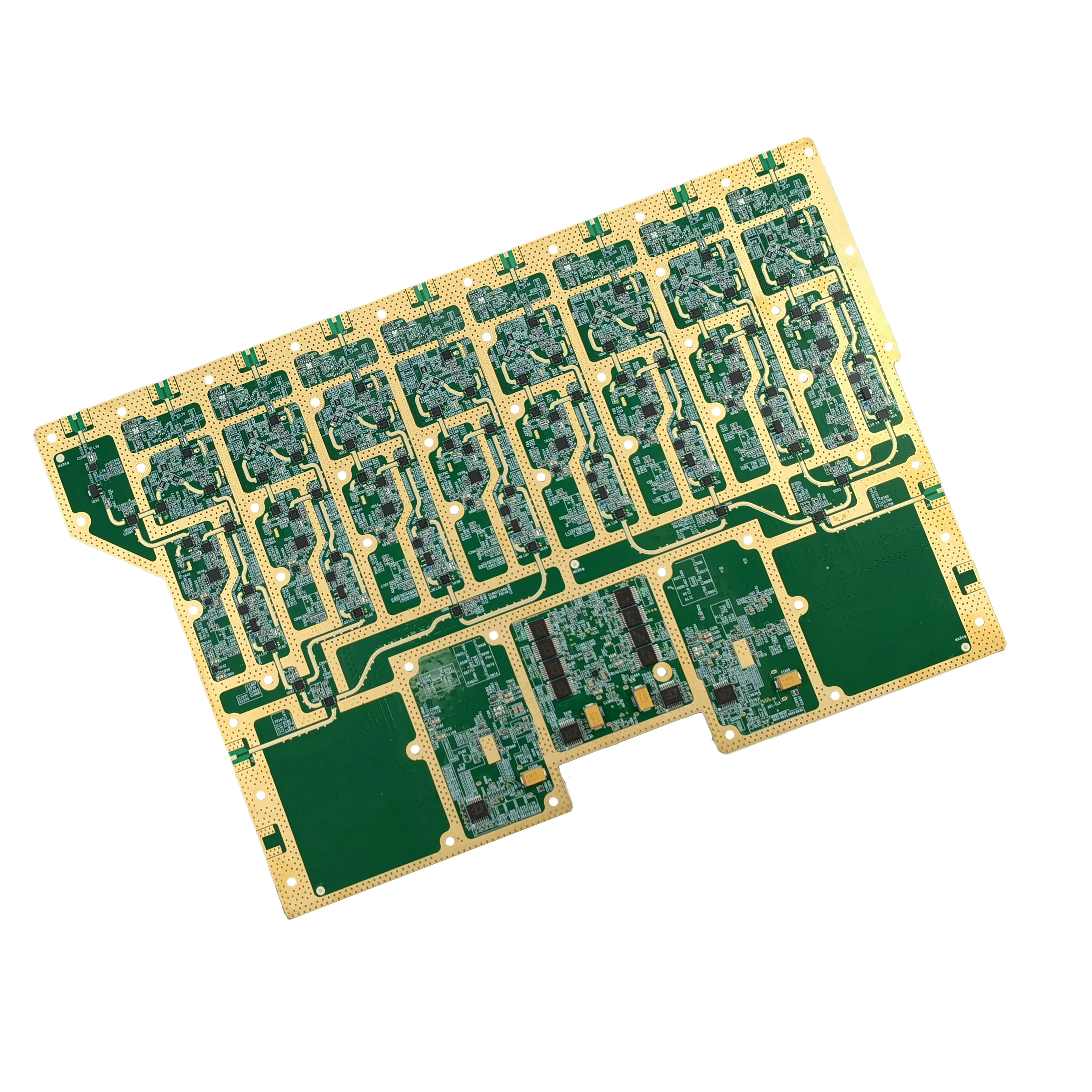 Shenzhen Custom Multilayer Buried Holes Immersion Gold Layout Design Automobile PCB Assembly