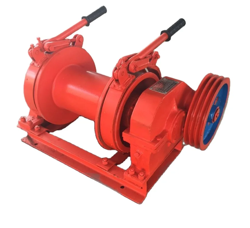 0.5/1/2/3/5/10/15 tons new small hand controlled electric motor steel planetary winch  for mining area and construction