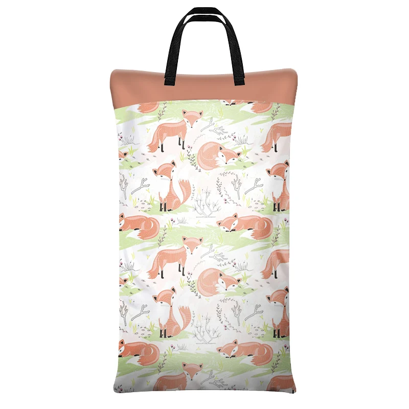 kid eco friendly custom printed large waterproof breathable baby plain swimming nappy pouch zipper dry wet bag sets