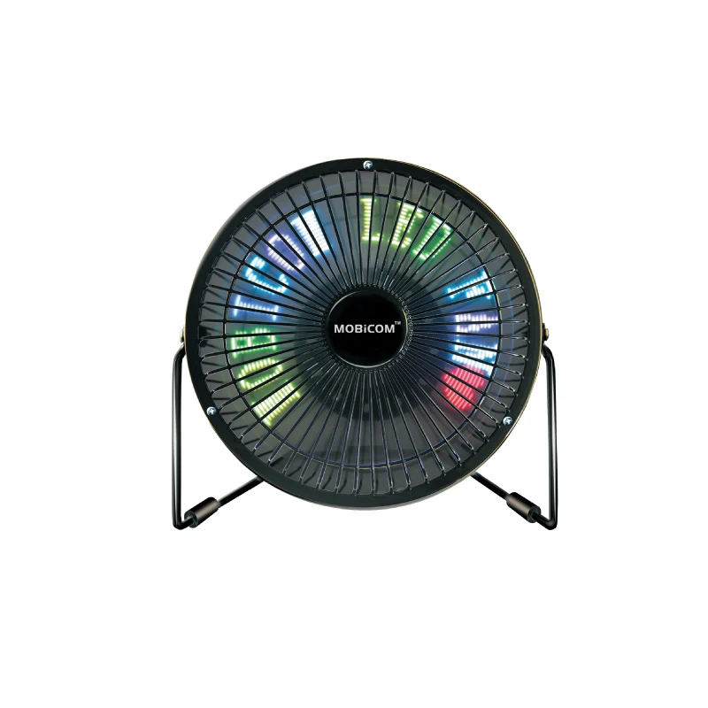 New Product Desktop Fans Portable Electric air Cooler Fan With Time & Temperature Display for Home Office School Summer Gadget