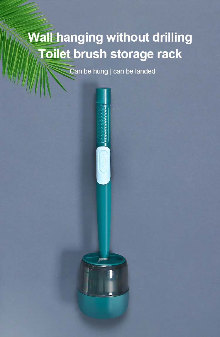 Original factory wholesale Bathroom Soft Bristles Brush Mini toilet brush and holder set