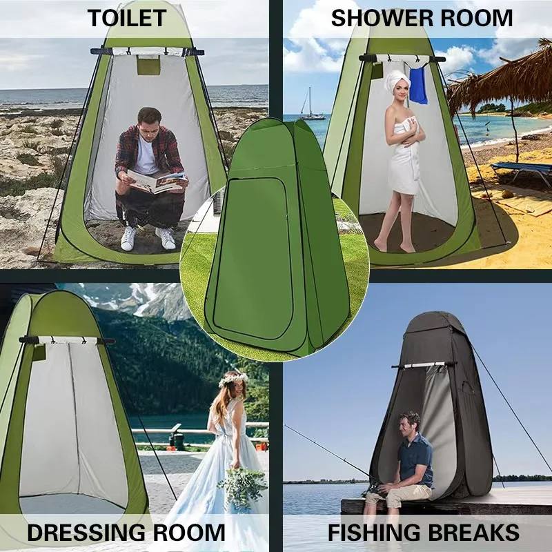 1.2-meter 2 window single person outdoor shower tent outdoor changing tent outdoor toilet tent in stock