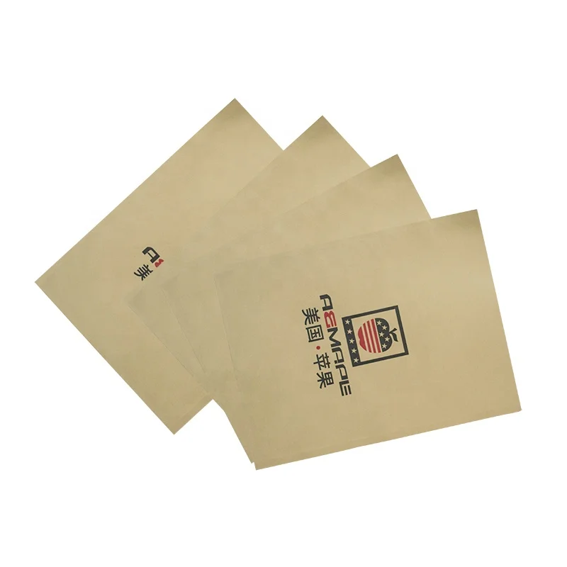 Factory custom recyclable kraft paper envelopes