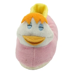 Hot selling animal shoes pink color duck indoor slippers children kids indoor boots
