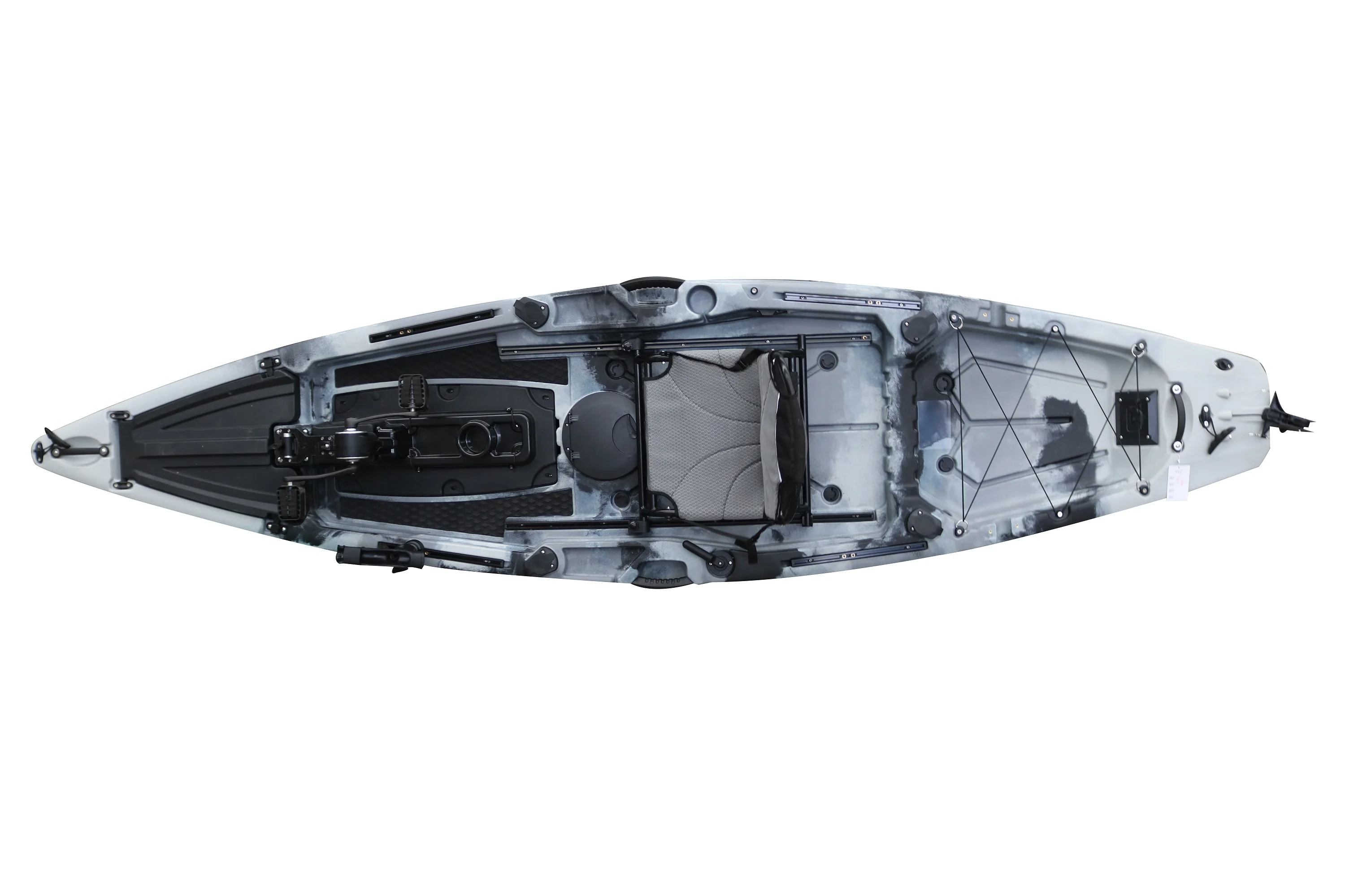 CE Certified Unique Design 12FT Best Pedal Fishing Kayak,Single Seat Plastic Kajak,Fishing Canoe/Kayak ON SALE logo customized
