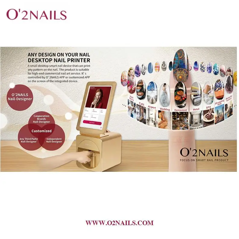 Оригинальный принтер для ногтей O2NAILS X11PLUS профессиональная машина