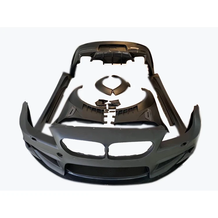 PD style FRP carbon fiber car bumpers body kit for 6 series F06 F12 F13 M6 fitment perfect