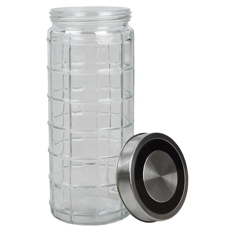 Large Glass Kitchen Canister jars for food