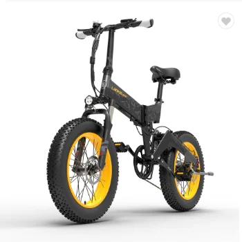 LANKELEISI X3000 PLUS 48V 10.4AH 1000W Electric Folding Bike 26 ' *4.0 Fat Tire E-BIKE