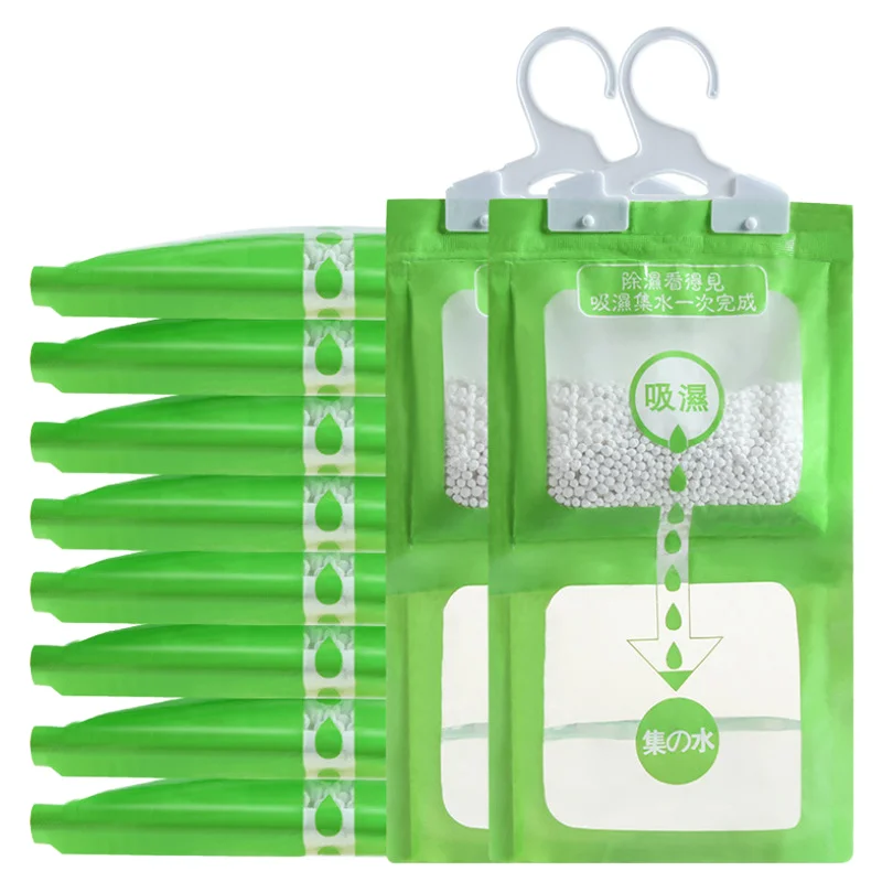 Solid Pattern Eco-Friendly Hanging Dehumidifier Moisture Absorber Box Stocked Household Chemicals for Bedroom Closet Use