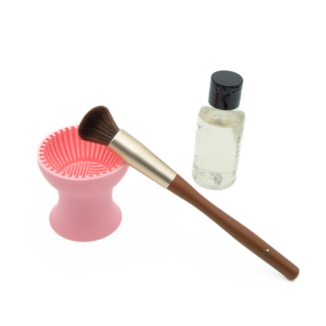2024 New Silicone Cleaning Cup Portable Face Beauty Tools Easy Carry Makeup Brush Cleaner for Cosmetic Brushes