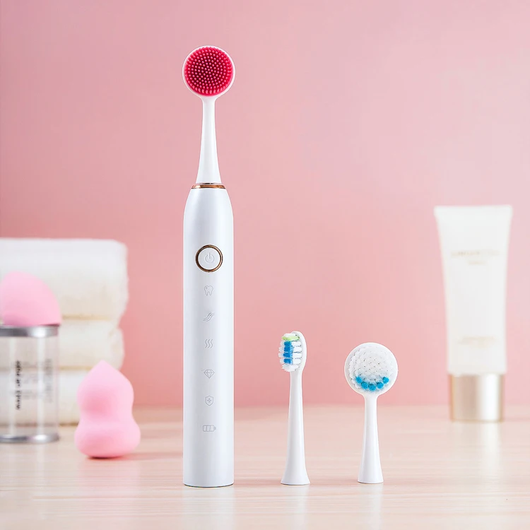 Production line of silicone rubber big head makeup electronic toothbrush set
