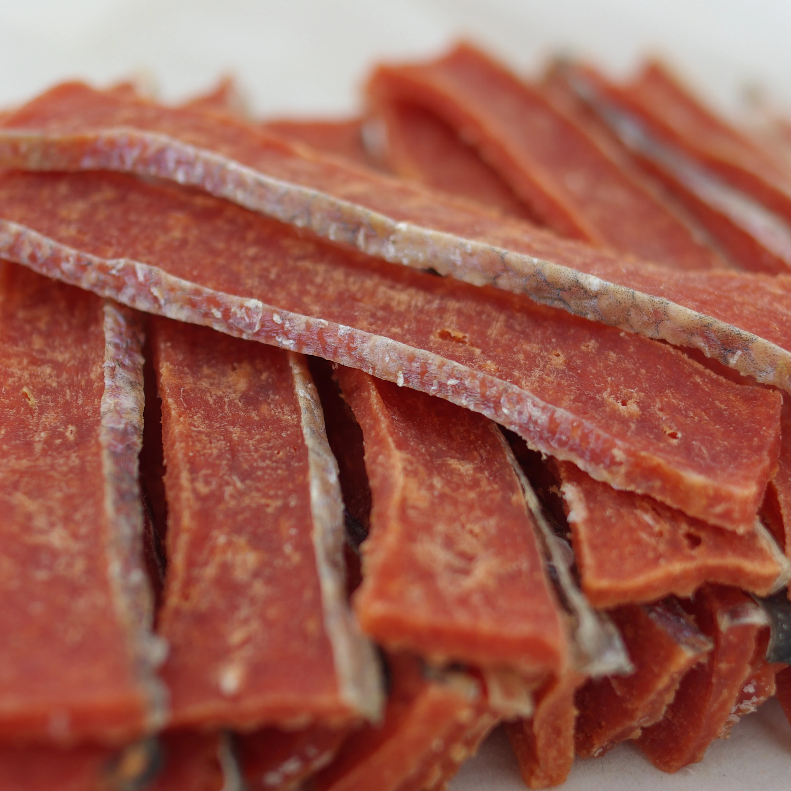 
High Quality Low Price Customization salmon jerky pet food for dog Manufacturer in China 