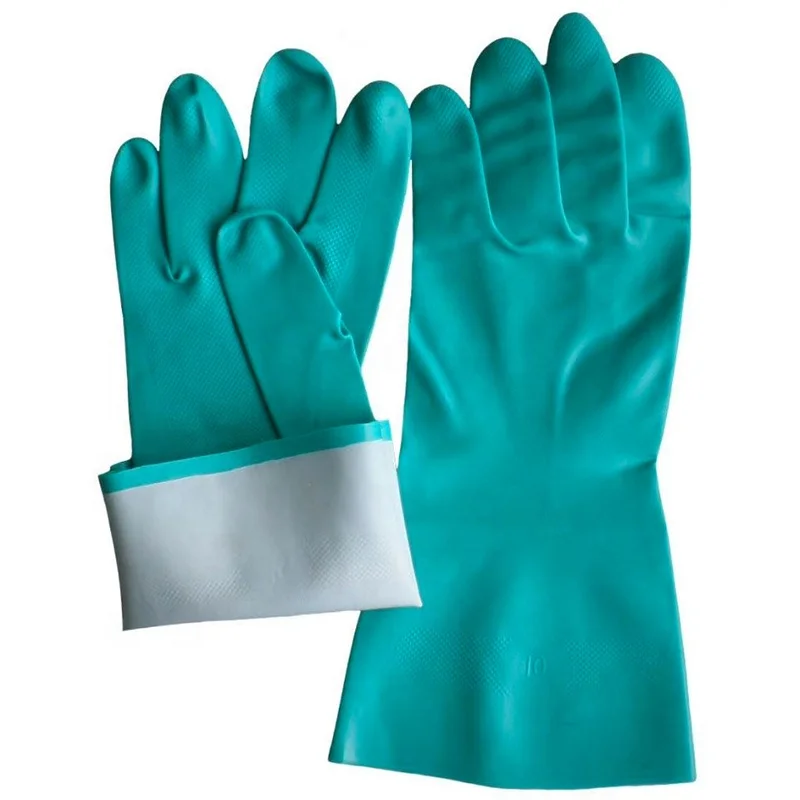 Industry Chemical Working Nitrile Gloves 15mil/22mil