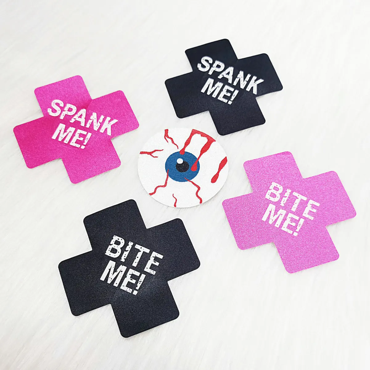 KAYA Wholesale Cross Shape Sexy Ladies Nipple Pasties Disposable Invisible Adhesive Nipple Covers