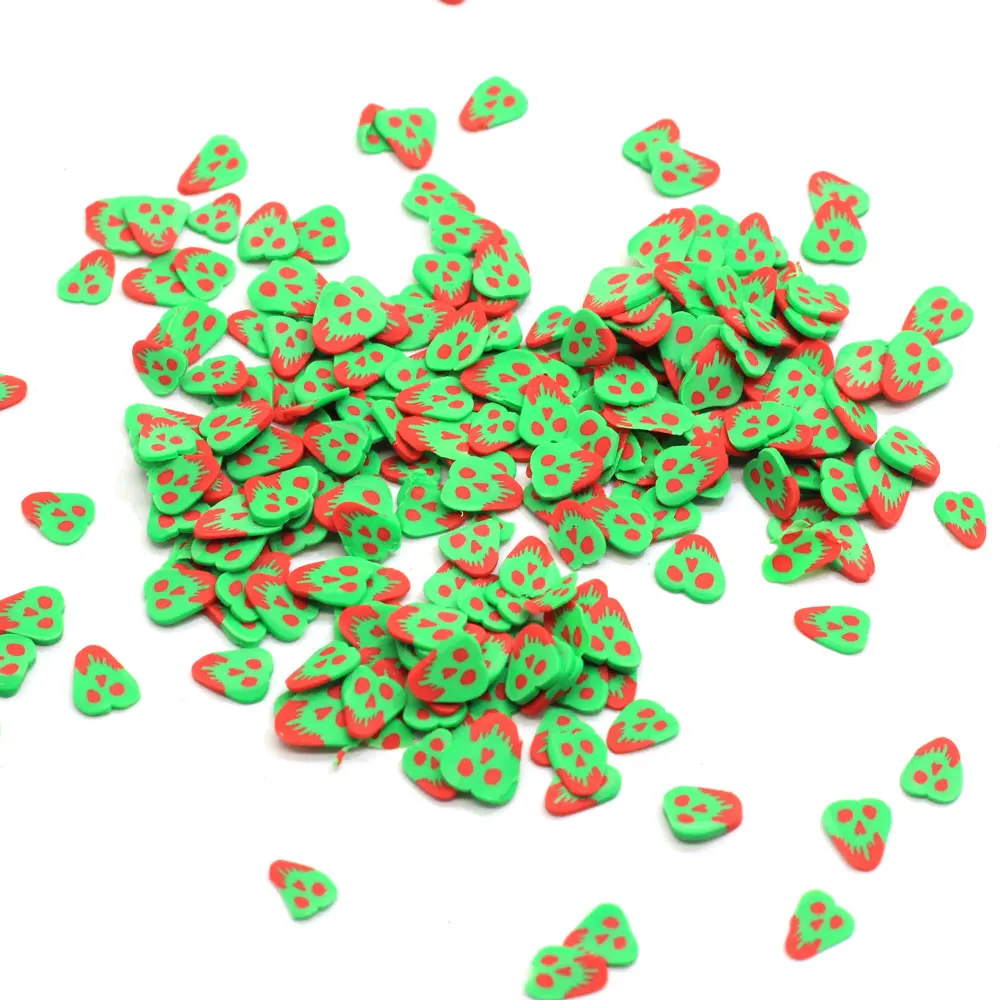 
500g Green Alien Polymer Clay Sprinkle Poison Slice For Kids Diy Soft Clay For Crafts Nail Art Scrapbooking Slime Filler 