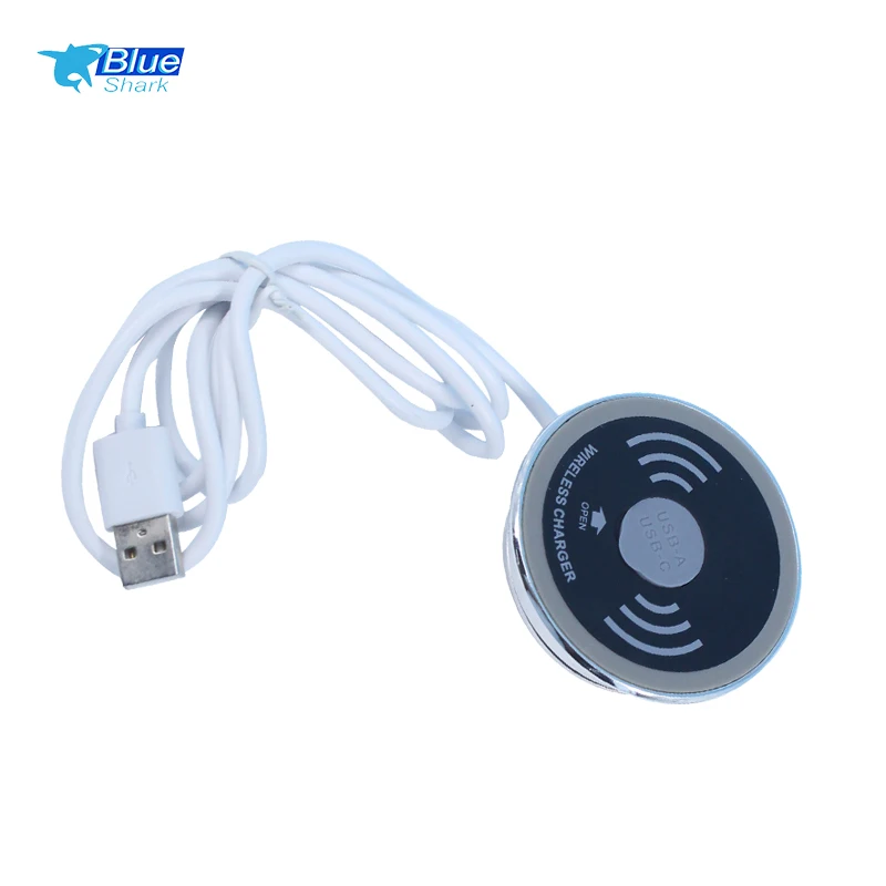 Новинка беспроводное зарядное устройство с несколькими портами Usb встроенное настольное для мобильного телефона 1 USB A + Type -C QC3.0 Электрический