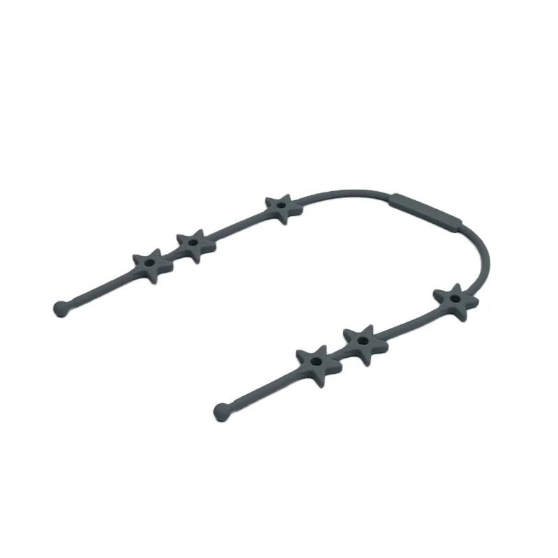 Newest Baby Pacifier Dummy Soother Holder Chain Clip Silicone Chain For Teethers Reusable Pacifier Clip Chain