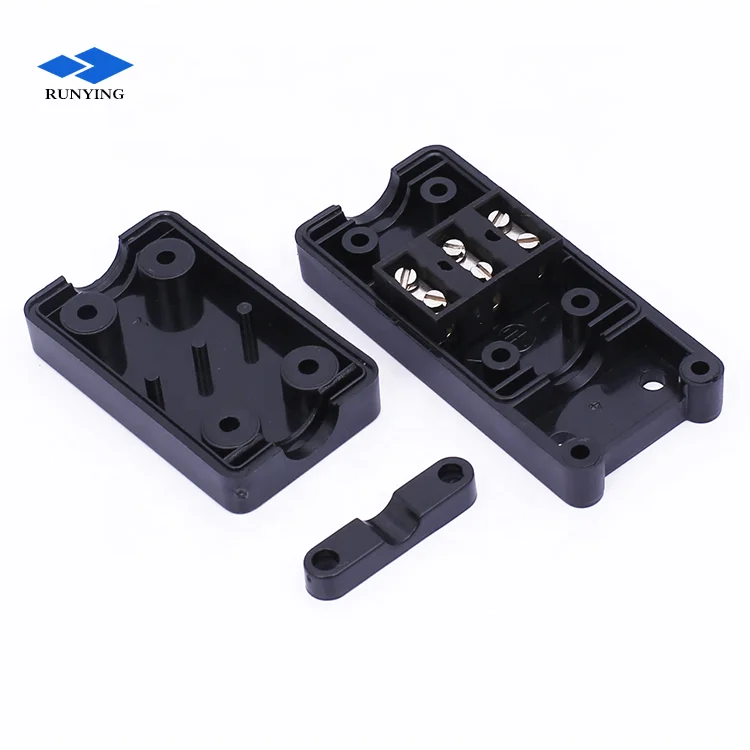 OEM Household Electrical Black White Terminal Connecting Box Customization Wire Protection IP54 Waterproof Cable Junction Box