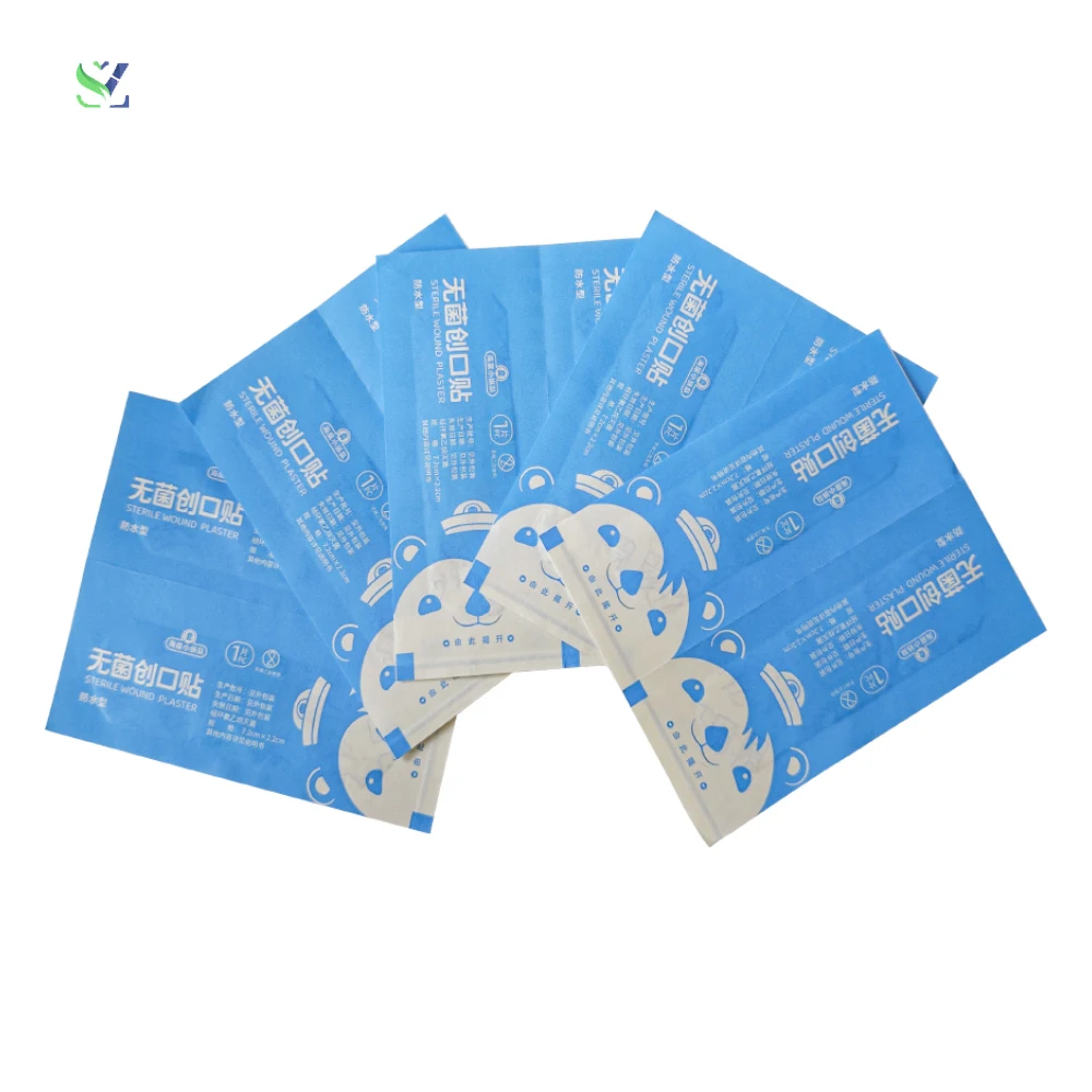 SZ  PE  for kids first aid child minor first aid band kids adhesive bandages infant colored Breathable Plaster