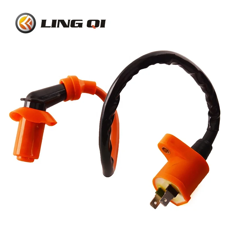LING QI Accessories  Ignition Coil, Spark Plug Suitable For ATV, Pedal Motorcycle.125-150cc GY6 Motorcycle Ignition Coil