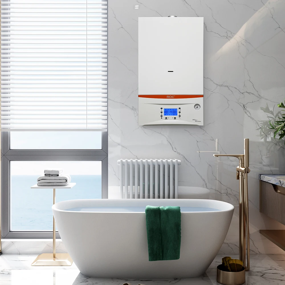 Natural Gas Wall mounted Gas boiler for Hot Water Room Heating Electric MINI Water Heater Gas Boiler 18 KW 24 KW 27 KW 35 KW