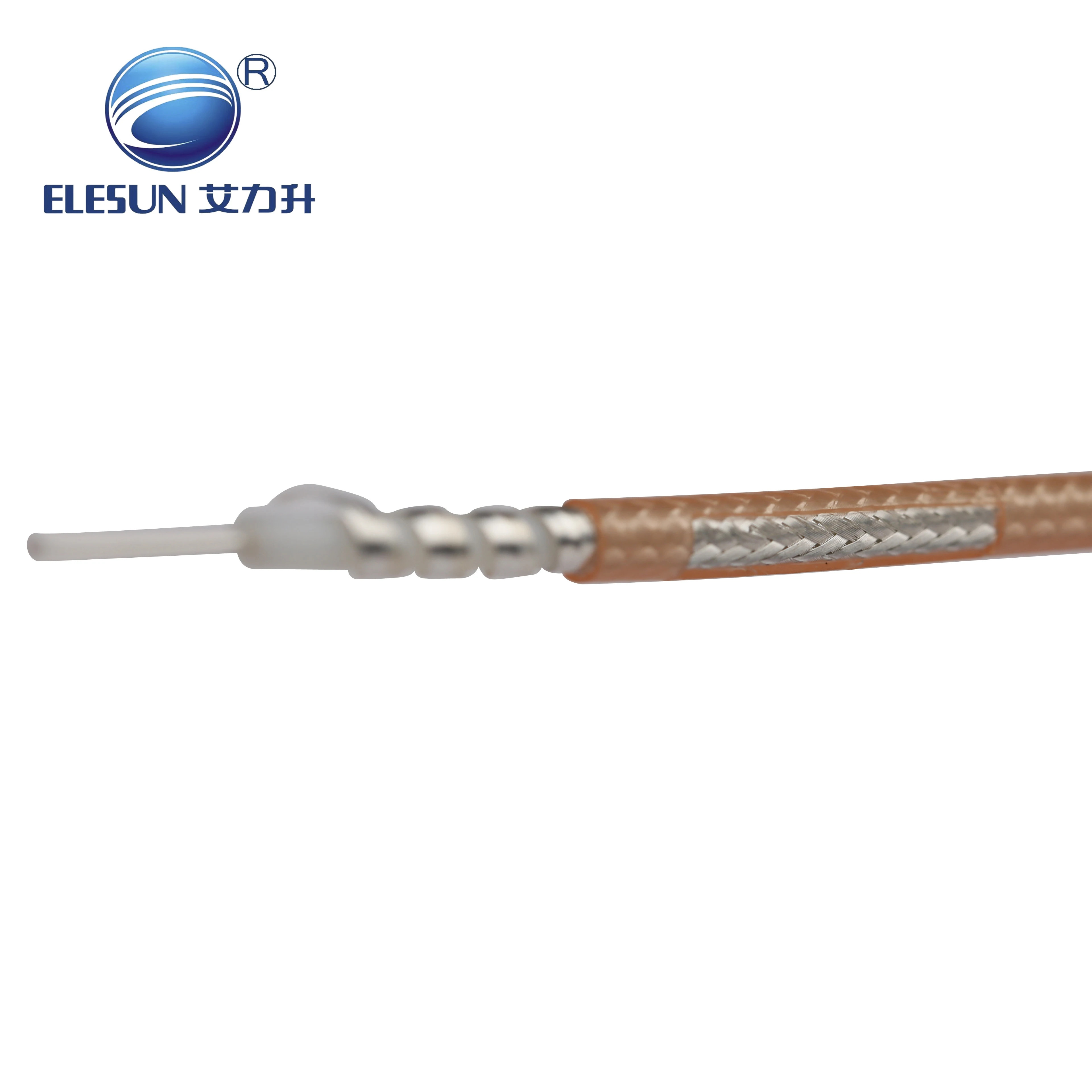 Elesun manufacture 50 Ohm RG Coaxial FEP RG142 RG316 RG400 Cable for communication