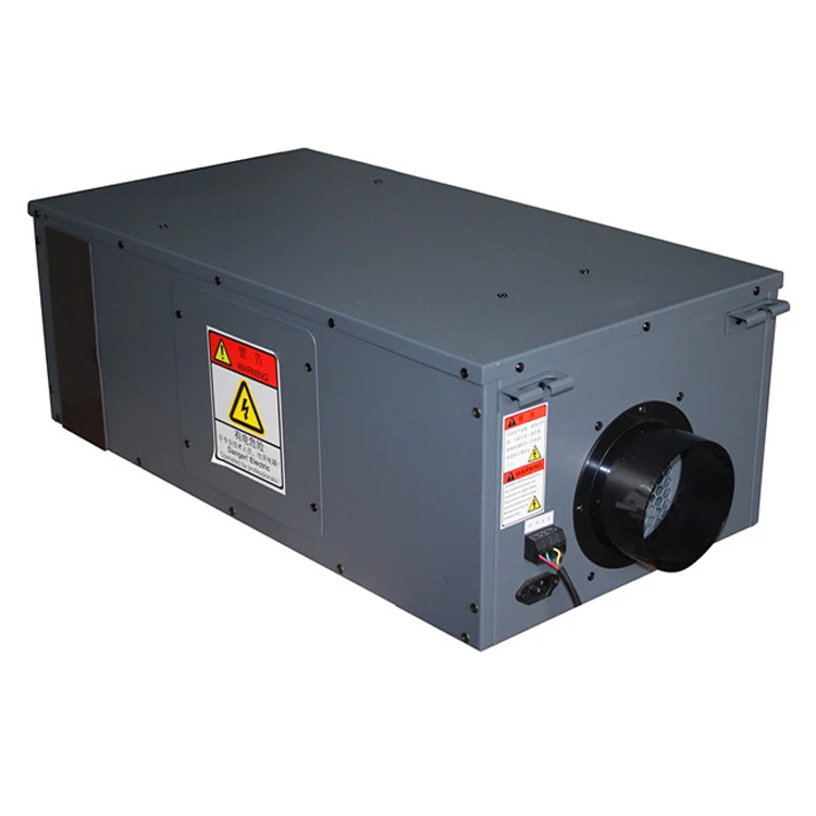 Compressor Type Commercial Ceiling Mounted Dehumidifier Refrigerative Dehumidifier Free Spare Parts 5-35 Degree 2 Years