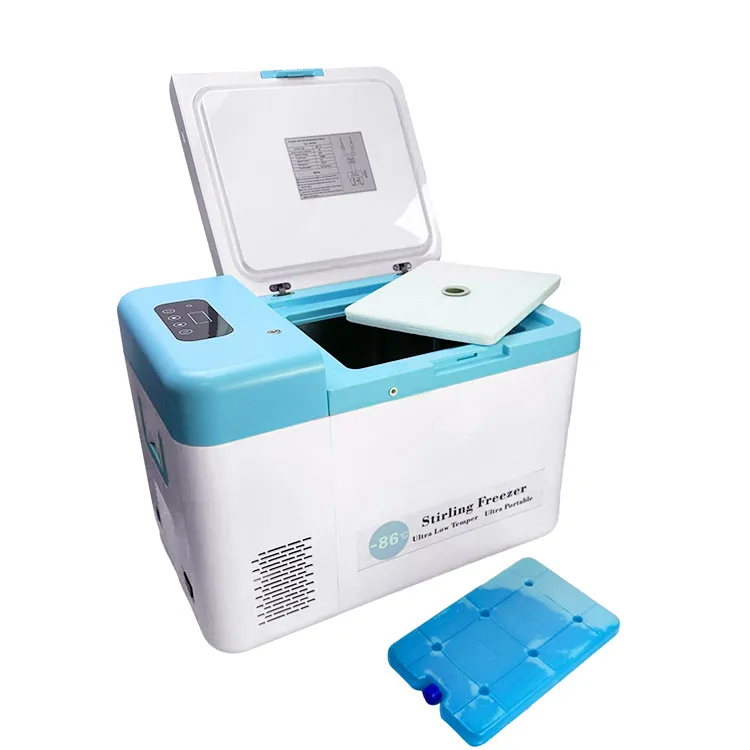 25l Stirling Portable Medical Ultra Low Temperature Freezer 86 Vaccine ULT Deep Refrigerator