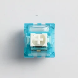 AFLION Tactile Double Gold Contact Golden Brown Keyswitch Gaming Keyboard Switches 80 million life axis shaft