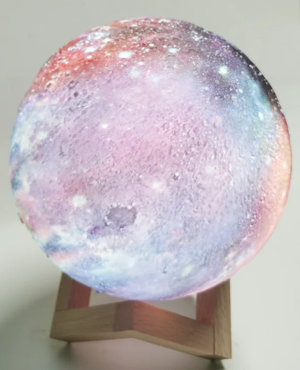 Горячая Распродажа Луна лампы дистанционное управление сенсорный цветной Луна-Свет MQ-1010C Коран динамик