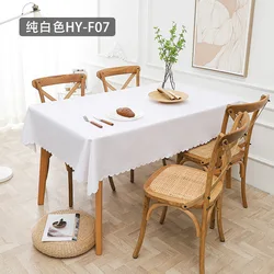 The manufacturer supplies solid color hotel tablecloth round table tablecloth table cloth rectangular Hotel round cloth