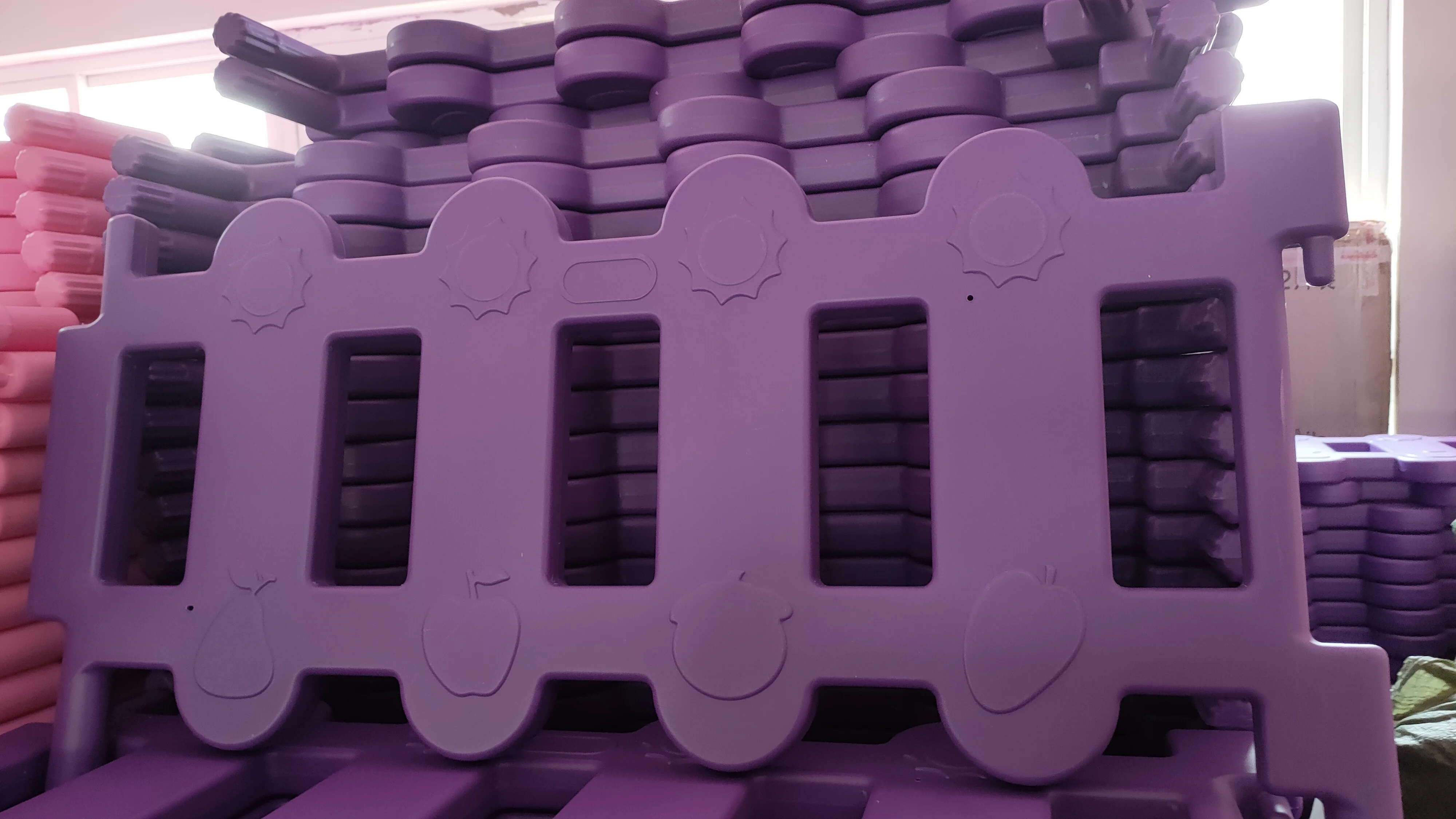 Soft Play Colorful Gate Soft Play Fence Kids White Soft Play Baby Fence Playpen